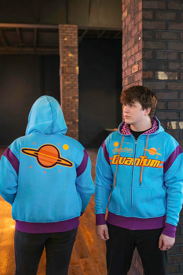 Alternative view of Fallout Nuka-Cola Quantum Fan Hoodie