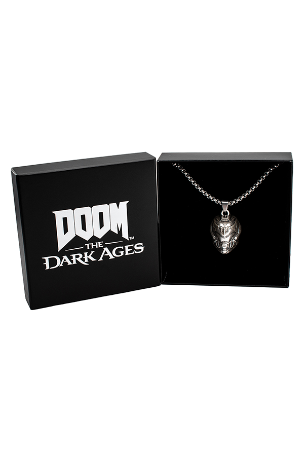 DOOM: The Dark Ages Slayer Helmet Pendant Necklace - Image 2