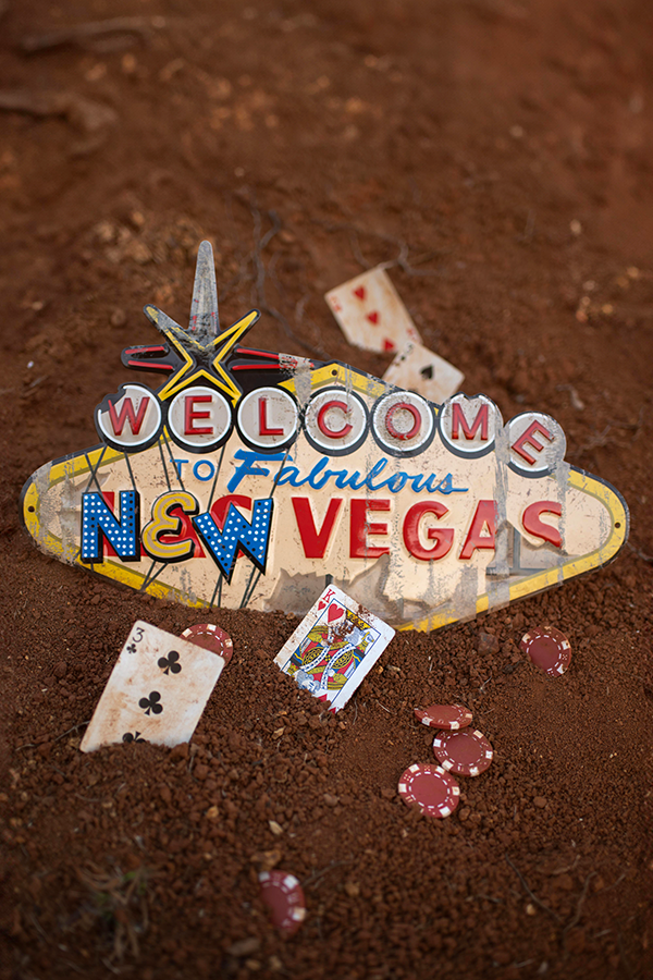 Fallout Welcome to New Vegas Metal Sign - Image 2