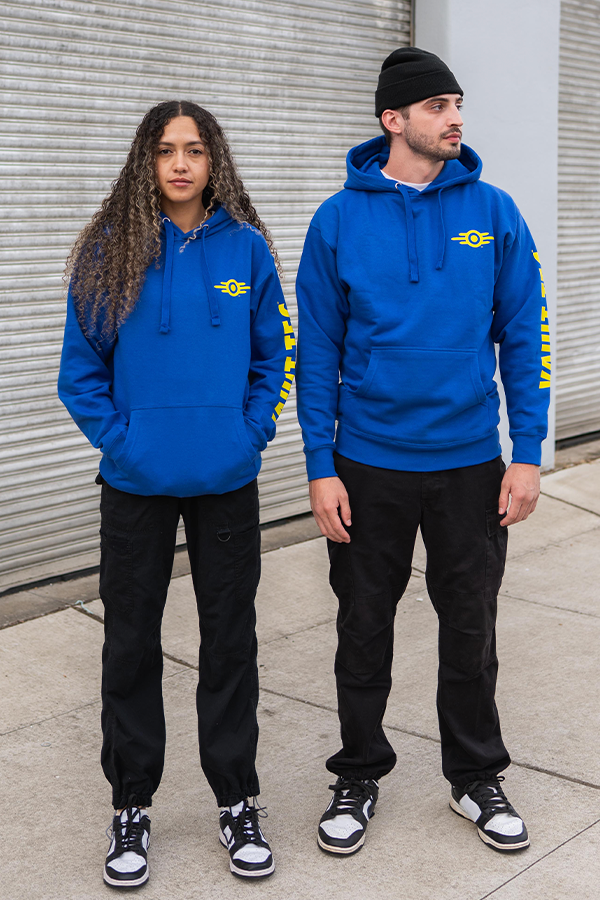 Alternative view of Fallout Vault 111 Hoodie