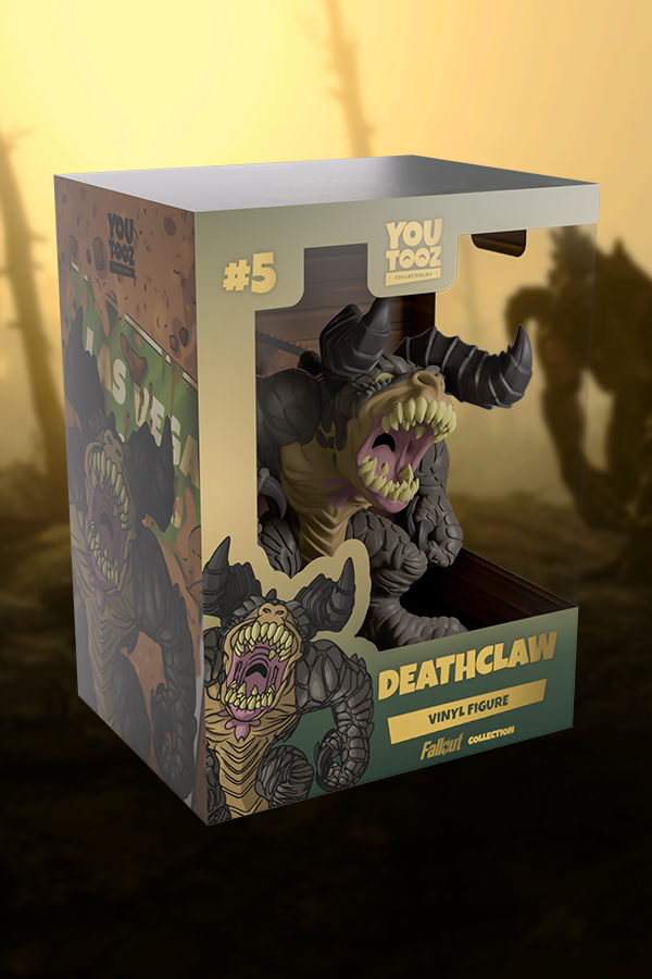 Alternative view of Fallout Deathclaw Vinyl Figure by Youtooz