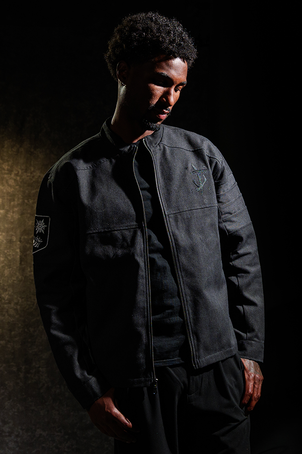 Alternative view of DOOM: The Dark Ages Slayer Moto Jacket