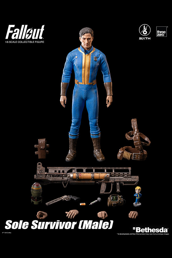 Fallout 1/6 Sole Survivor Male Figure by threezero - Image 8