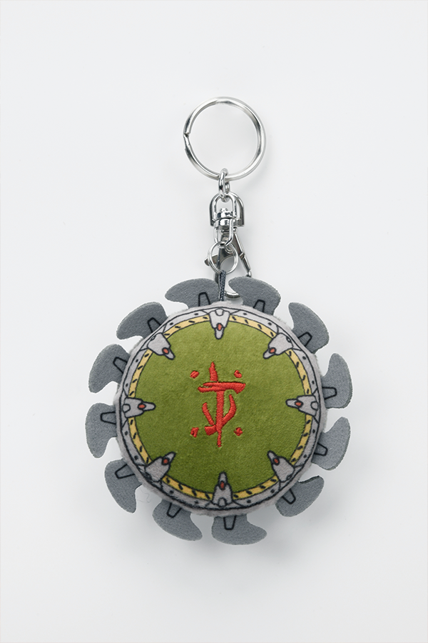 Alternative view of DOOM: The Dark Ages Shield Saw Plush Keychain