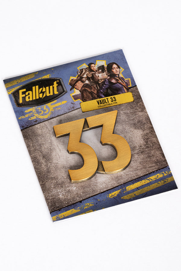 Alternative view of Fallout Vault 33 Pin
