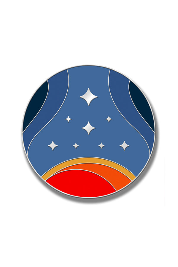Alternative view of Starfield Constellation Member Enamel Pin