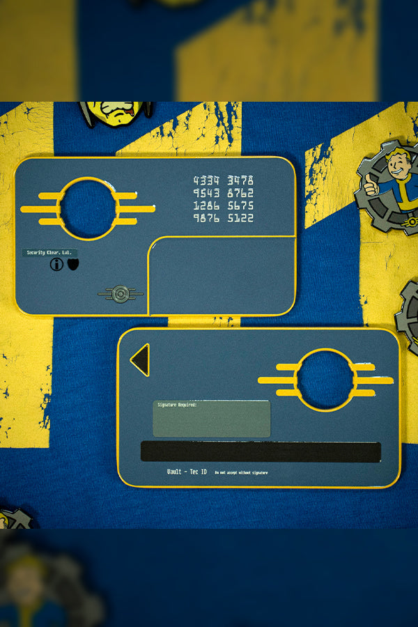 Alternative view of Fallout Vault Security Keycard Replica