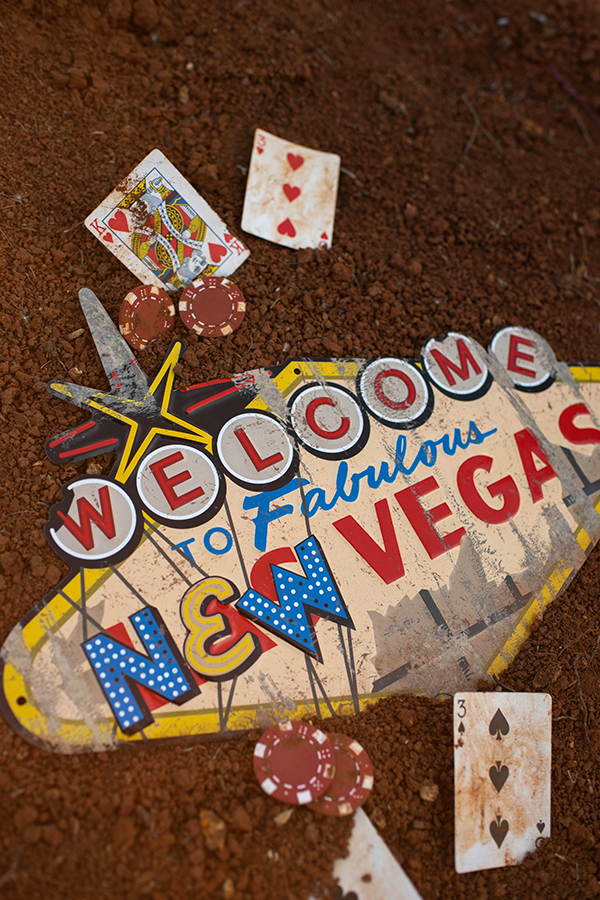 Fallout Welcome to New Vegas Metal Sign - Image 3