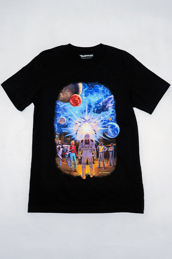 Starfield Secrets of the Universe by Greg Hildebrandt Tee - Image 3