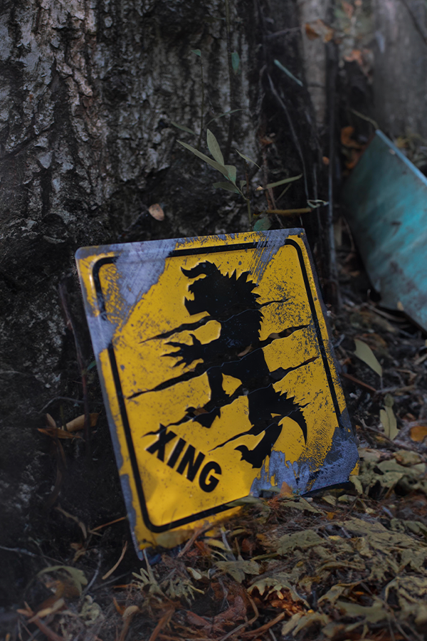 Fallout Deathclaw Crossing Metal Sign - Image 3