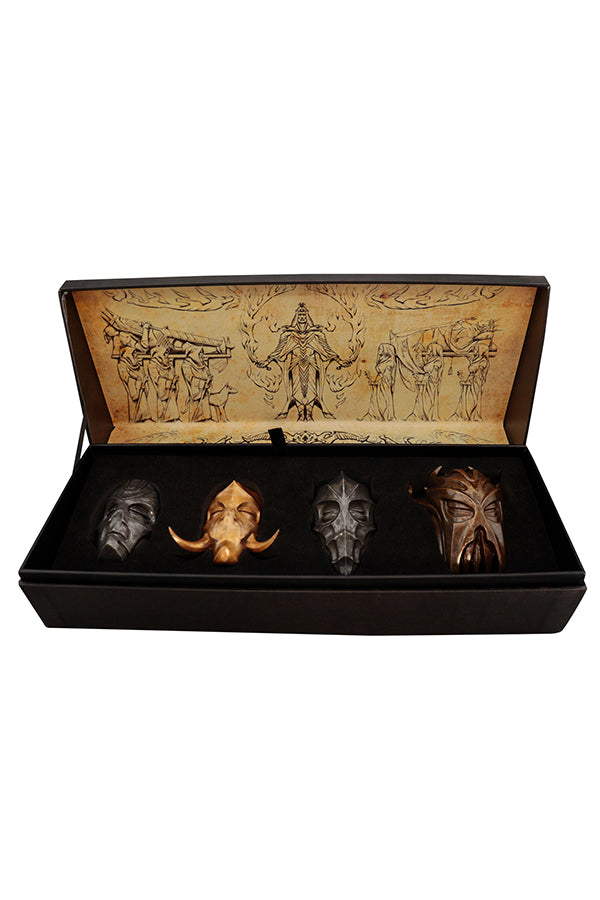 The Elder Scrolls V Skyrim Set of 4 Dragon Priest Masks - Image 3