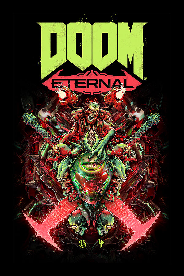 Doom Eternal Luke Preece x Billelis Tee - Image 3