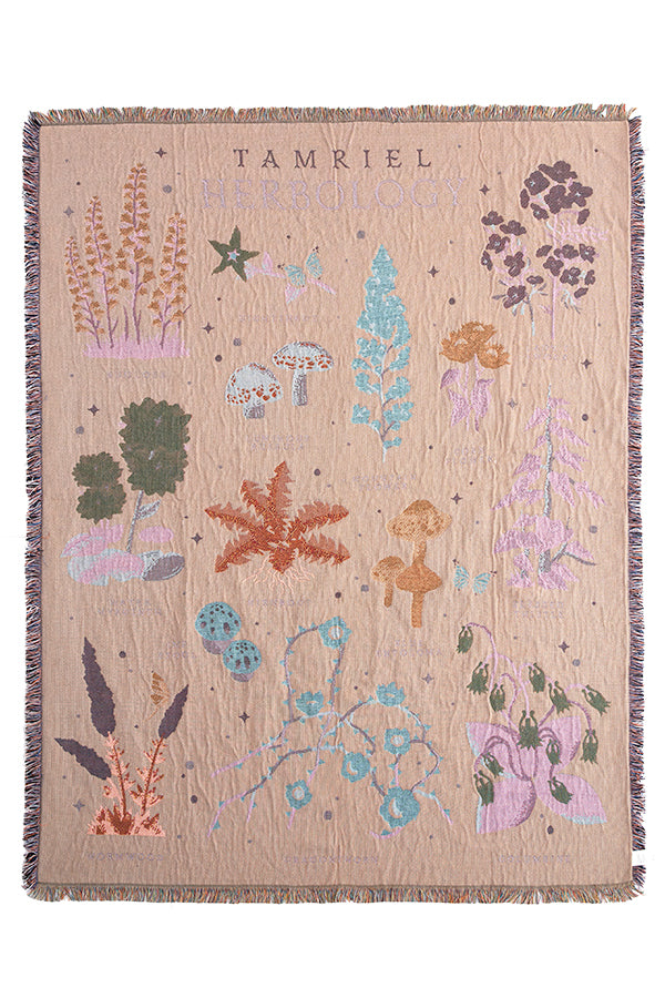 The Elder Scrolls Online Herbology Oversized Throw Blanket - Image 3