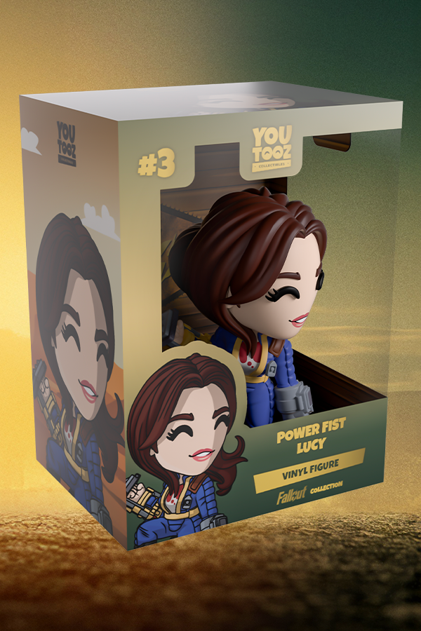 Fallout Powerfist Lucy Vinyl Figure by Youtooz - Image 3