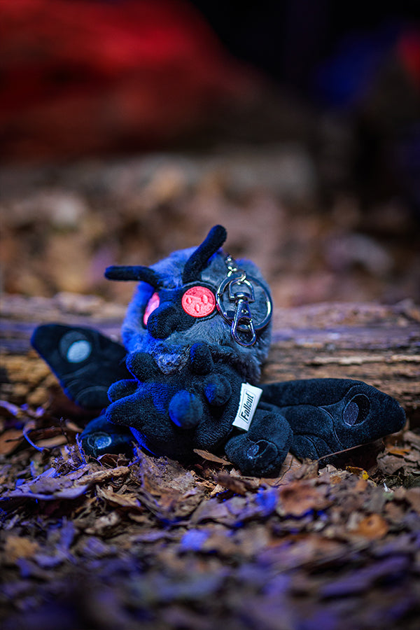 Fallout Chibi Mothman Cryptid Plush Keychain - Image 3