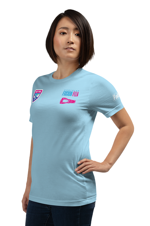 Fallout Hot Pink Fusion Flea Tee - Image 3