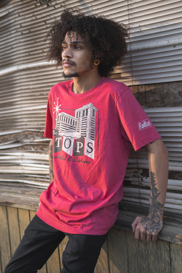 Fallout New Vegas The Tops Casino Tee - Image 3