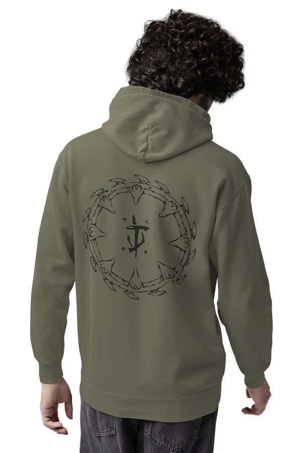 DOOM: The Dark Ages Dark Battleground Hoodie - Image 10