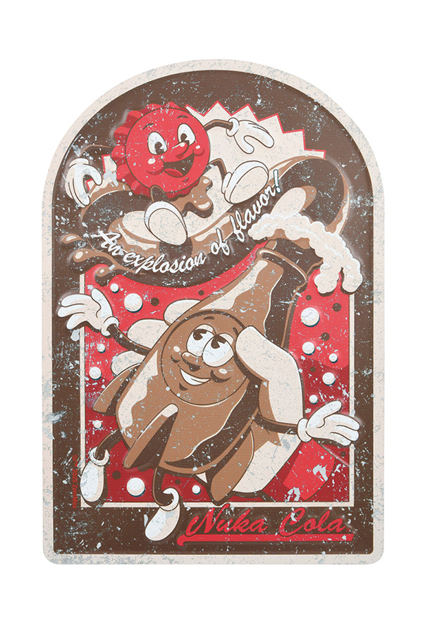 Fallout Nuka-Cola Vintage Ad Metal Sign - Image 3