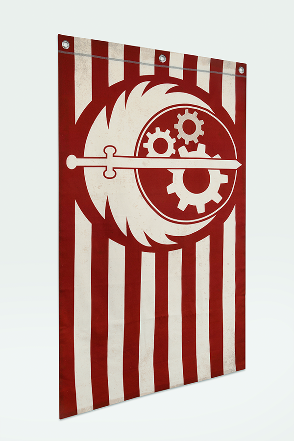 Fallout Brotherhood of Steel Canvas Banner - Image 3