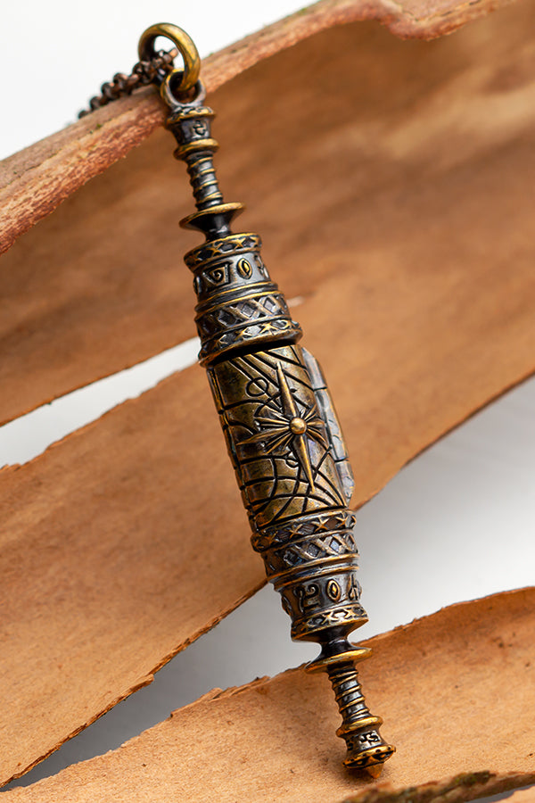 Hinged Elder Scroll Necklace - Image 3