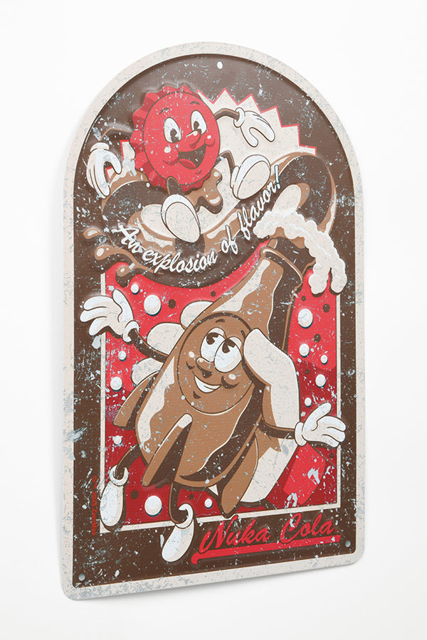 Fallout Nuka-Cola Vintage Ad Metal Sign - Image 4