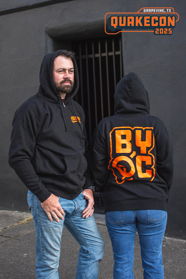 QuakeCon 2025 BYOC Zip-Up Hoodie - Image 4