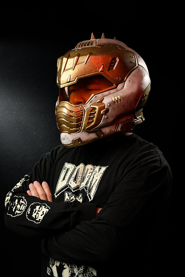 DOOM: The Dark Ages Wearable Helmet Replica (Divinity) - Image 3