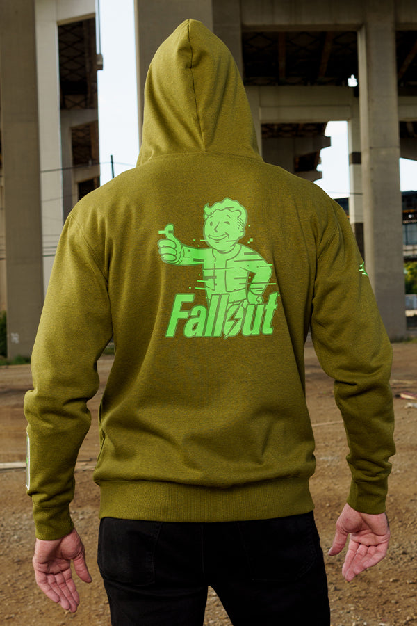 Fallout Analog Pip-Boy Zip-Up Hoodie - Image 6