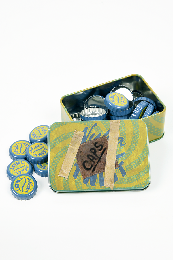 Fallout Bottle Caps Series: Nuka Twist with Collectible Tin - Image 4