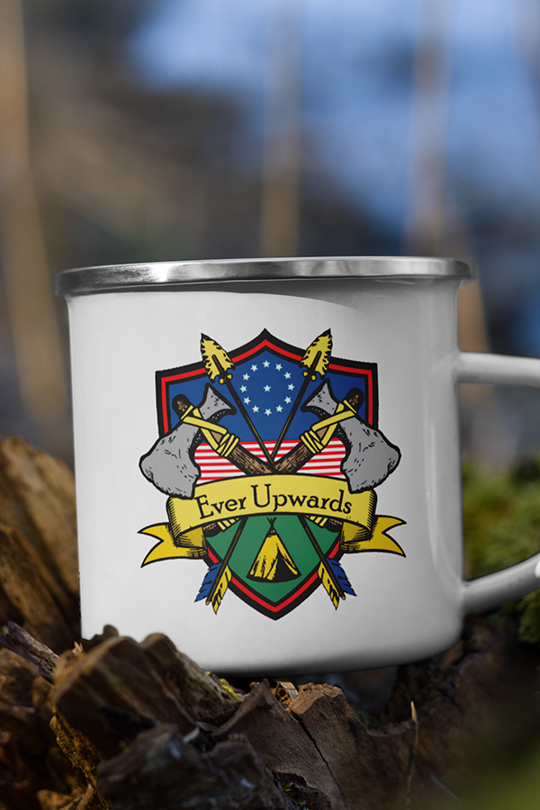 Fallout Pioneer Scouts Camper Enamel Mug - Image 5