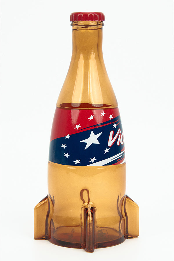 Fallout Nuka-Cola Victory Glass Bottle & Caps - Image 4