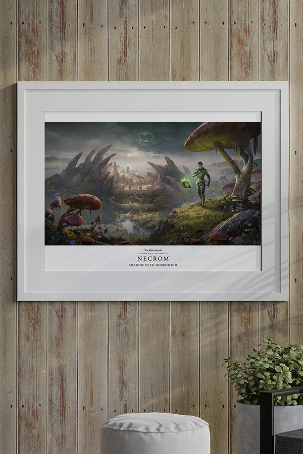 The Elder Scrolls Online Necrom Lithograph - Image 4