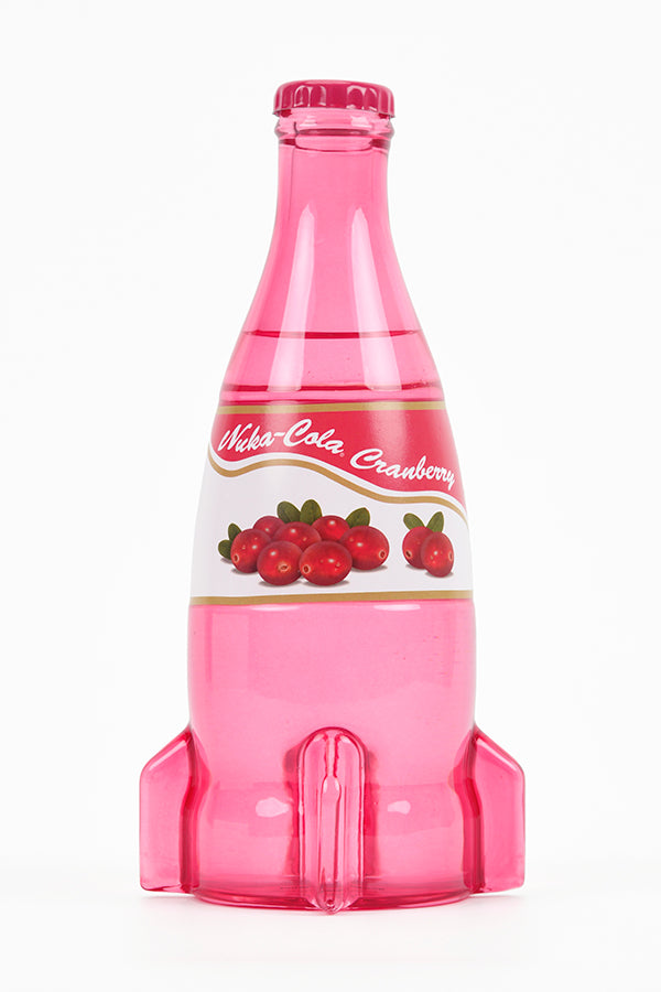 Fallout Nuka-Cola Cranberry Glass Bottle & Caps - Image 6
