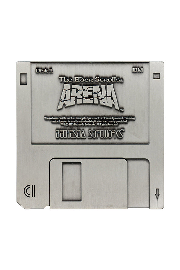 The Elder Scrolls Arena Commemorative Floppy Disk (Antique Silver Edition) - Image 4