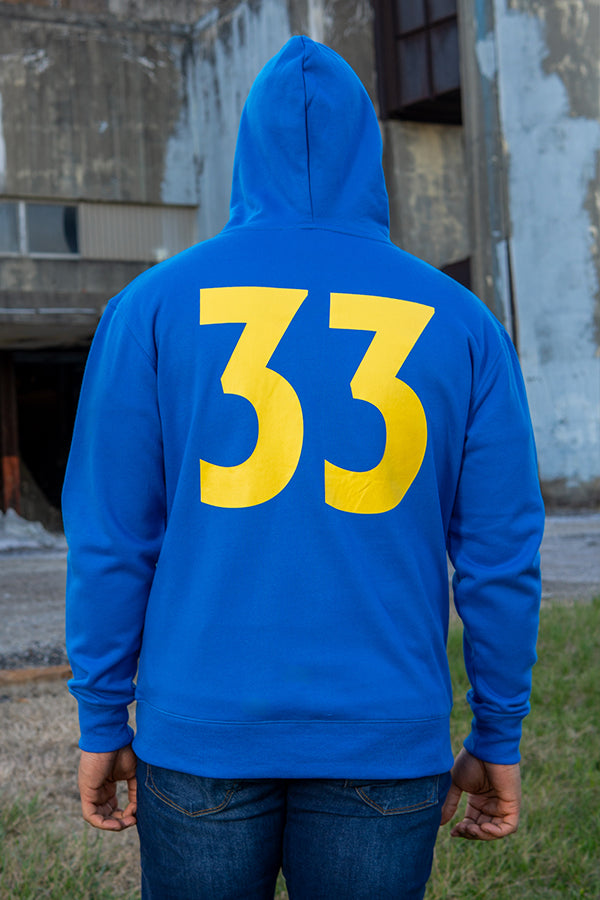 Fallout Vault 33 Zip-Up Hoodie - Image 4