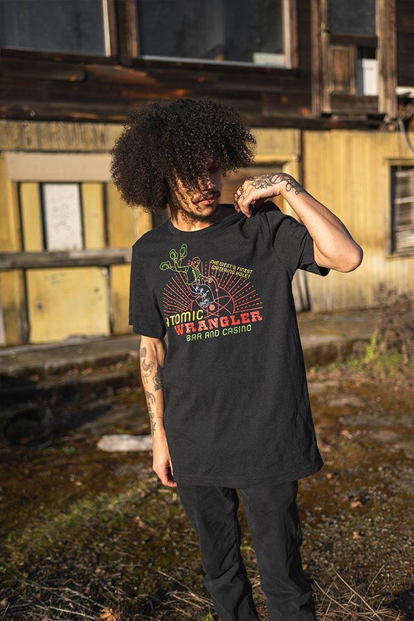 Fallout New Vegas Atomic Wrangler Casino Tee - Image 4
