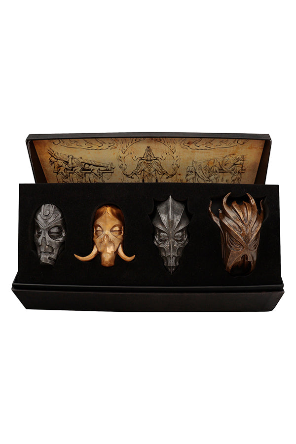 The Elder Scrolls V Skyrim Set of 4 Dragon Priest Masks - Image 4
