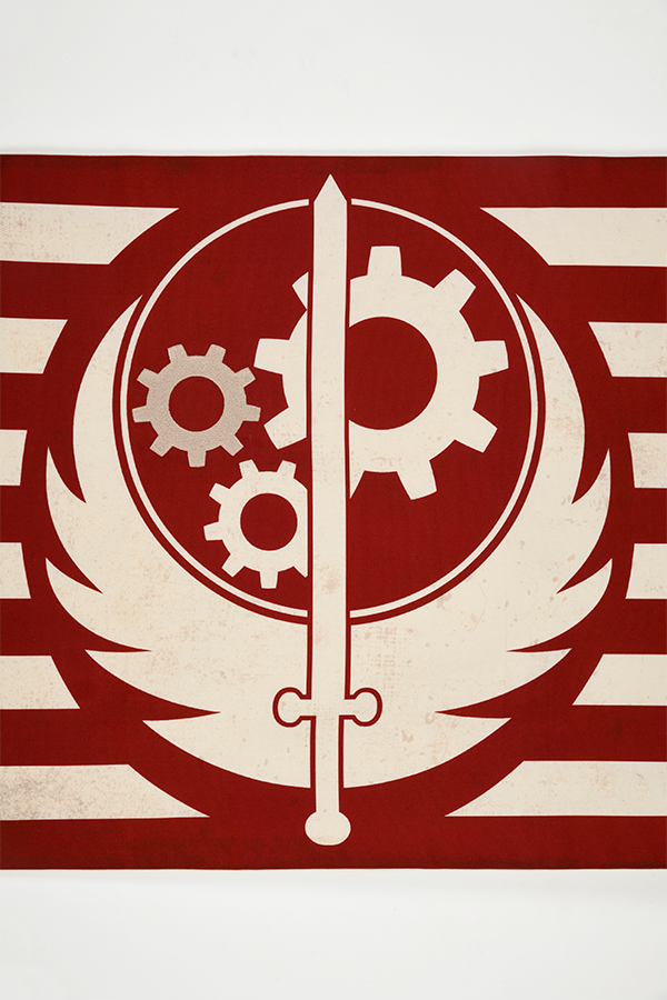 Fallout Brotherhood of Steel Canvas Banner - Image 4