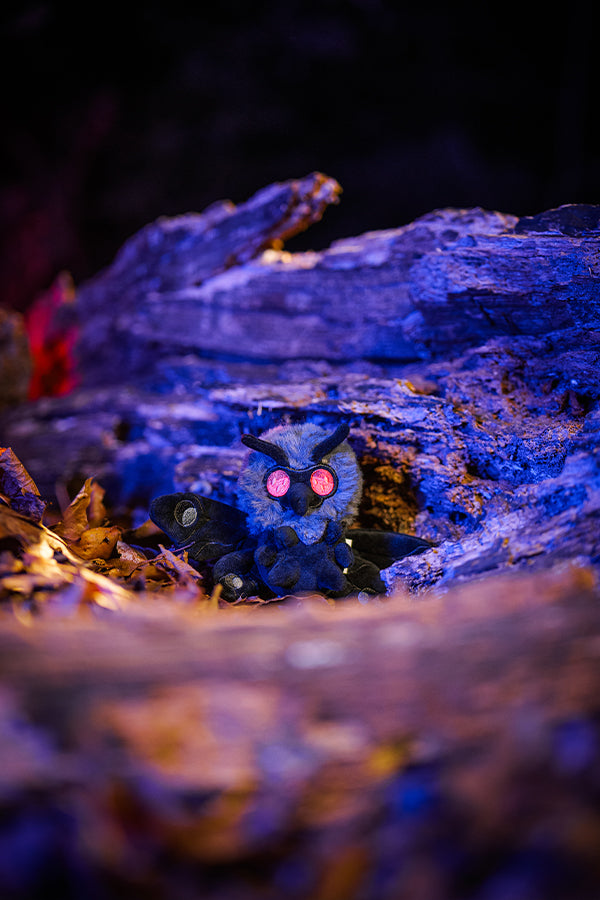 Fallout Chibi Mothman Cryptid Plush Keychain - Image 4