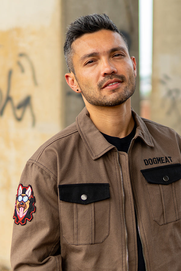 Fallout Dogmeat Tracker Canvas Jacket - Image 4