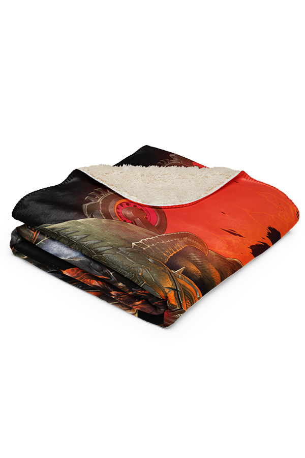 DOOM: The Dark Ages Luke Preece x Billelis Throw Blanket - Image 6