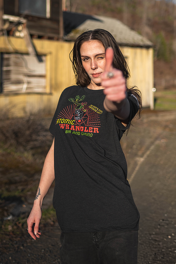 Fallout New Vegas Atomic Wrangler Casino Tee - Image 5