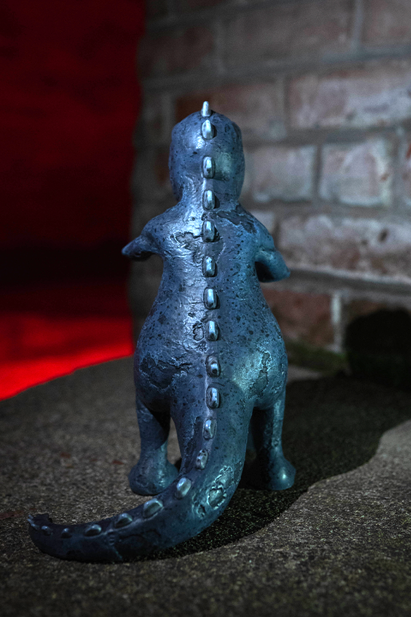 Fallout New Vegas Dinky the T-Rex Statue (Nighttime) - Image 5