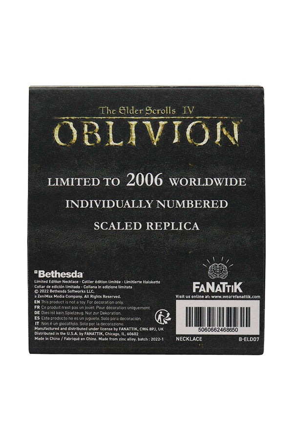 The Elder Scrolls Oblivion Amulet of Kings Limited Edition Necklace - Image 5