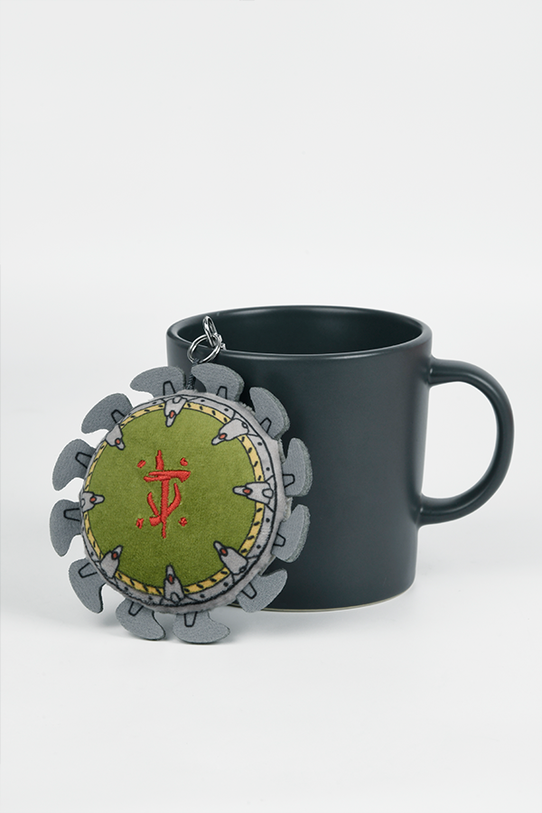 DOOM: The Dark Ages Shield Saw Plush Keychain - Image 5