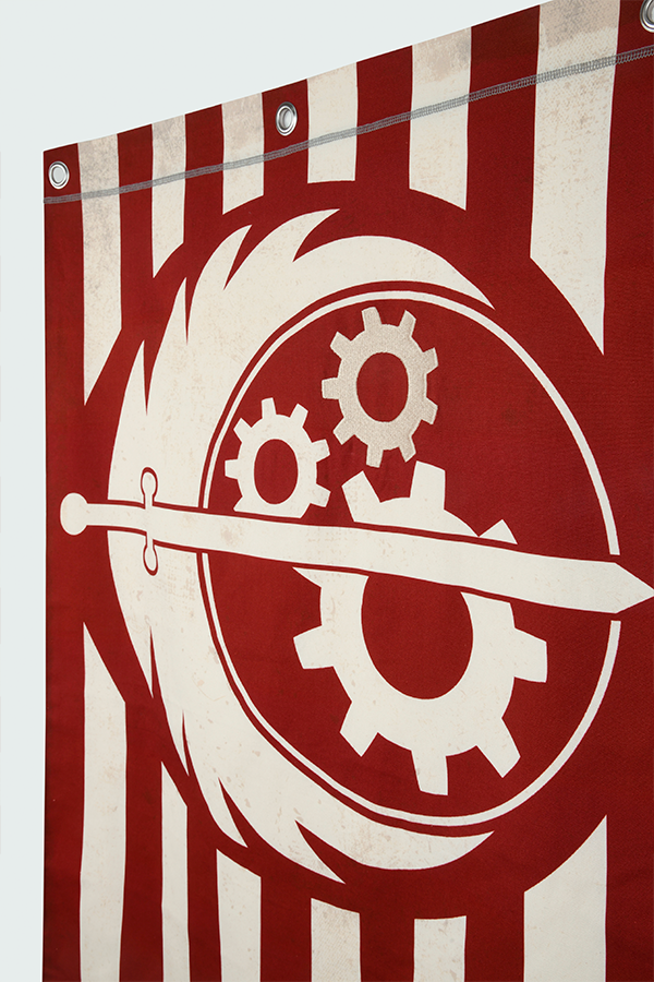 Fallout Brotherhood of Steel Canvas Banner - Image 5