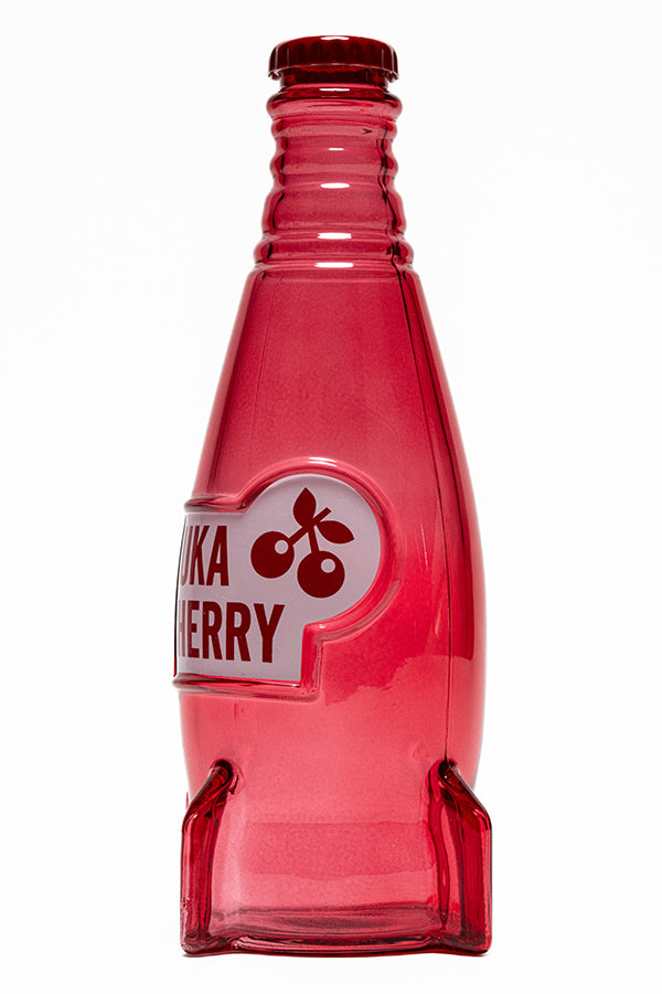 Fallout Nuka Cherry Glass Bottle & Caps - Image 5