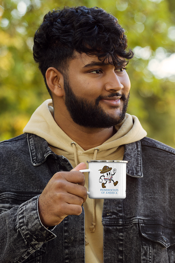 Fallout Pioneer Scouts Camper Enamel Mug - Image 6