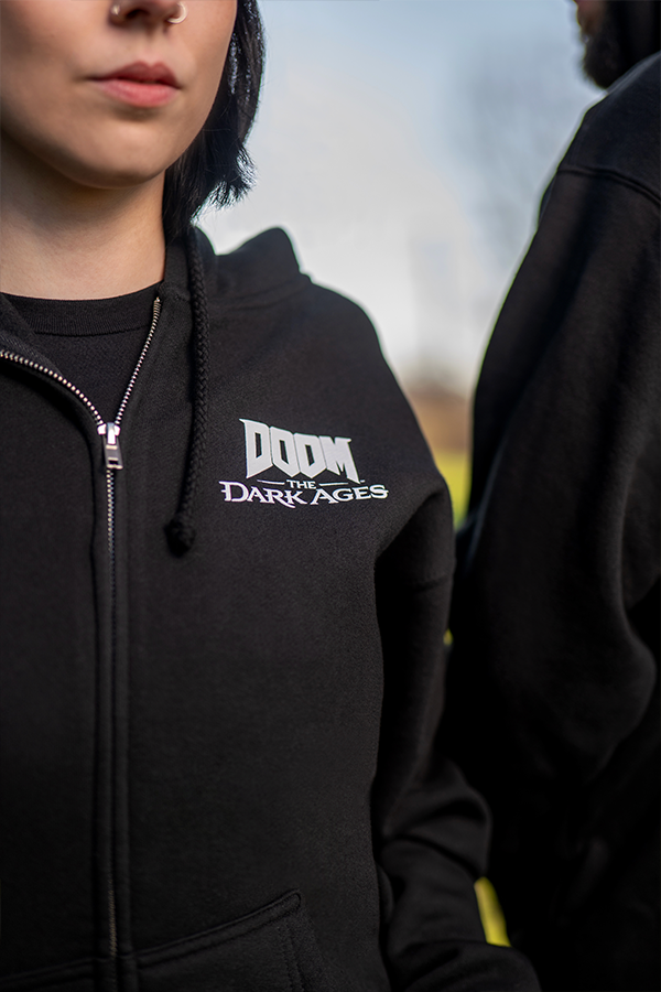 DOOM: The Dark Ages Zip Up Hoodie - Image 4
